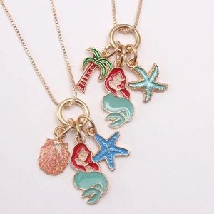 Mermaid stainless necklaces